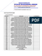 Daftar Inventaris