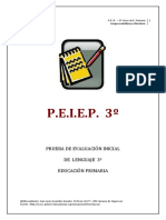 Evaluacion Lengua Tercero de Primaria