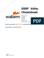 SSRF Bible. Cheatsheet