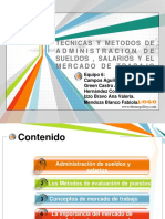 Tecnica y Metodos de Administración de Sueldos PDF