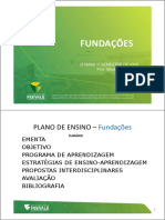 Aula 01 Fundações 2018.01 5N