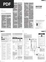 BSR10AB Manual de Instruções