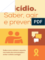 Suicídio - Saber, Agir, Prevenir