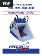 Manual Xcentric Crusher