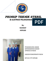Prinsip Teknik Steril 2018