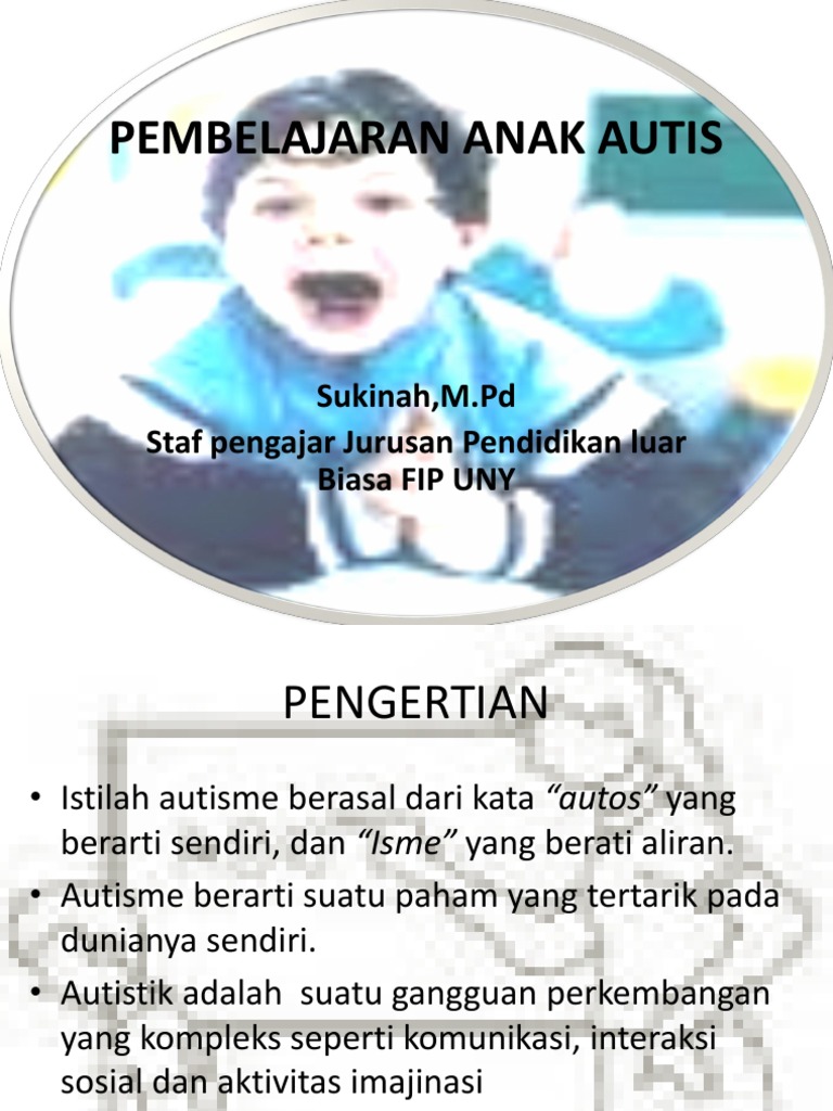 Strategi Pembelajaran Anak Autis | PDF