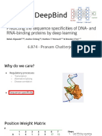 Deepbind: 6.874 - Pranam Chatterjee