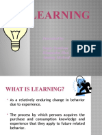 Learning: Presented By: Sagar Dembani Himanshu Bhoi Anurag Micheal