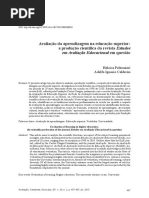 Artigo sobre Estado da Arte nos estudos de Educação 