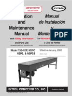 Conveyor Installation and Maintenance Manual