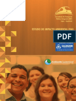 Estudio de Impacto Ambiental de Corredores Viales-Salvador-Brasil