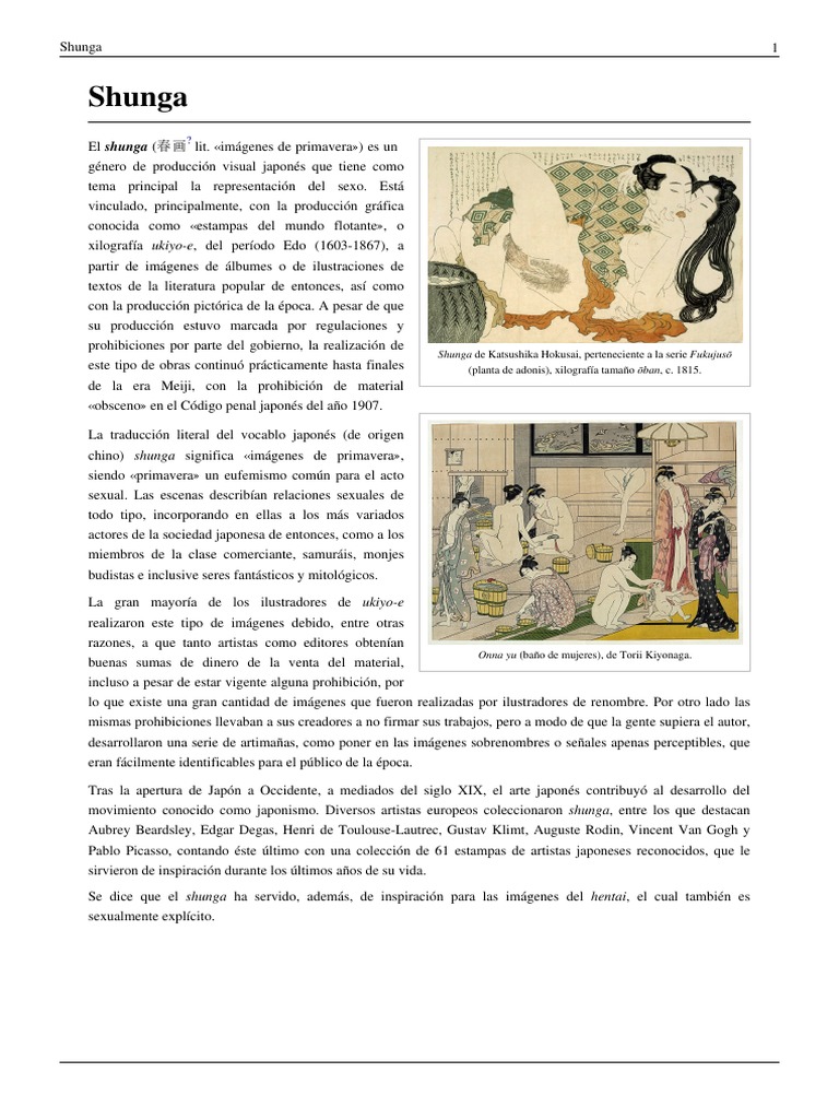 Shunga PDF | PDF
