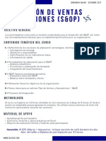 Planeación de Ventas y Operaciones (SOP)