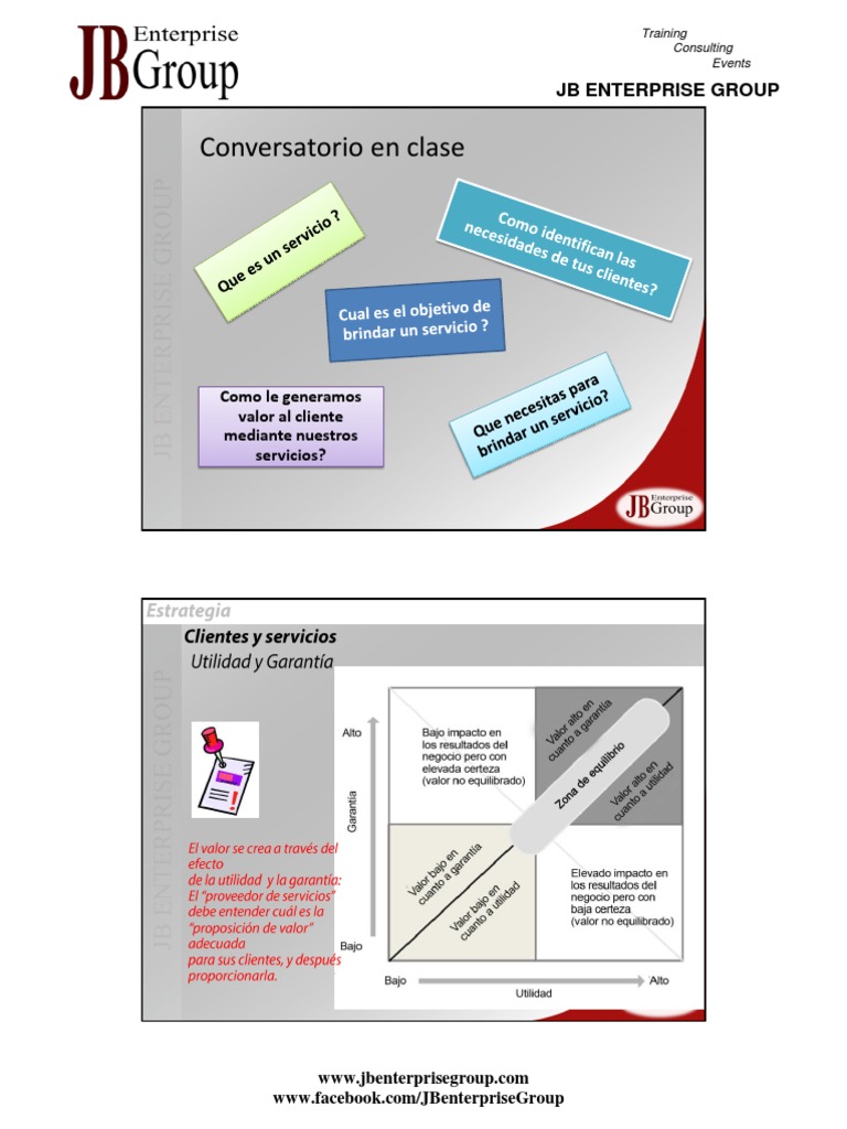 Estrategia de Servicios y Consultoría | PDF