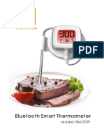 Bluetooth Smart Thermometer