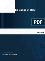 Social Media Usage in Italy