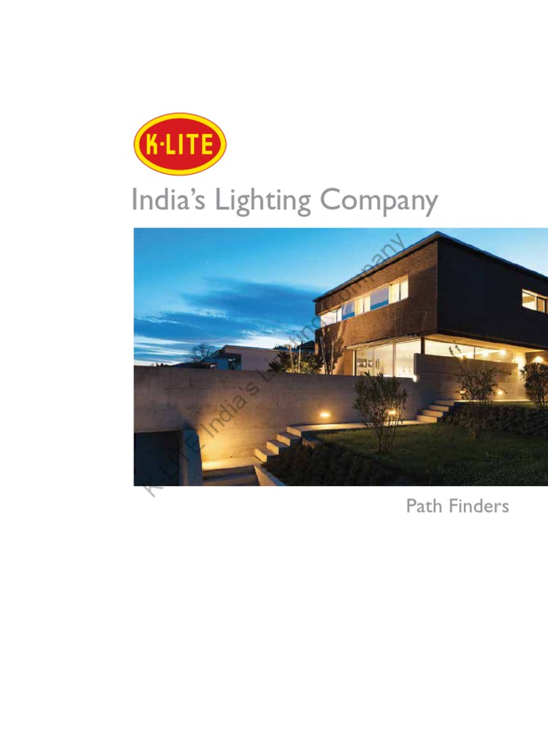 K Lite Pathfinders | PDF | Light Emitting Diode | Lighting