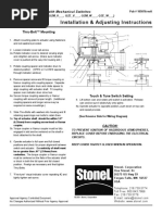 Stonel Limit Switch Instructions