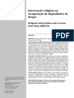 Intervenção religiosa na recuperação de dependentes de drogas