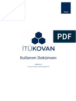 İTÜ Kovan Kullanım Dokümanı PDF