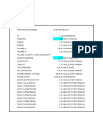 Test Package Calculations for 90-92-730-0002-013