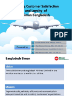 Marketing Project On Biman Bangladesh - v7