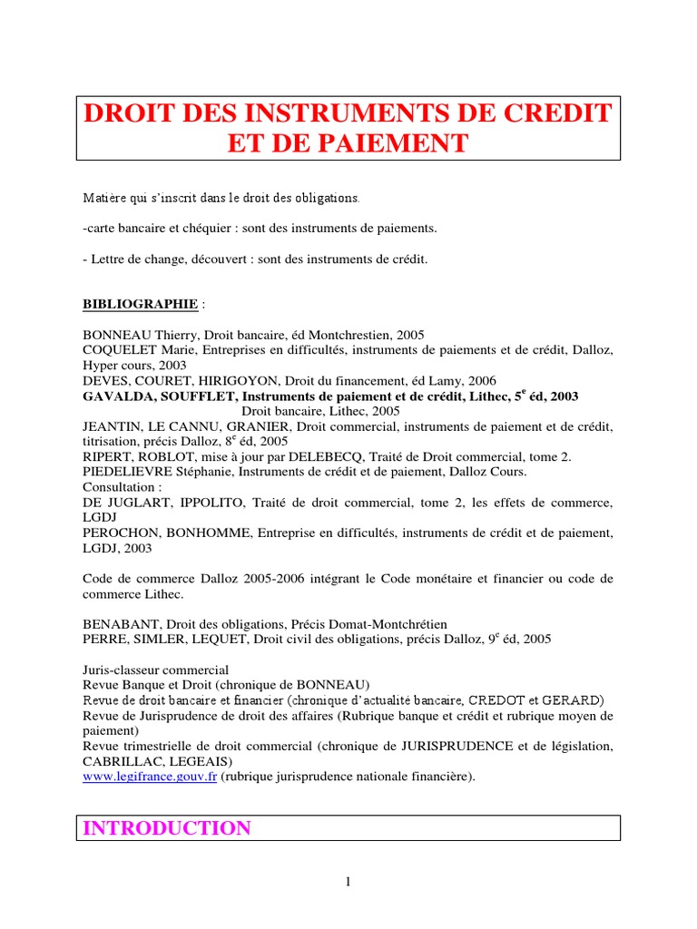 Article L621 2 Du Code De Commerce Le Droit Des Obligations PDF | PDF | Lettre de change | Effet de commerce