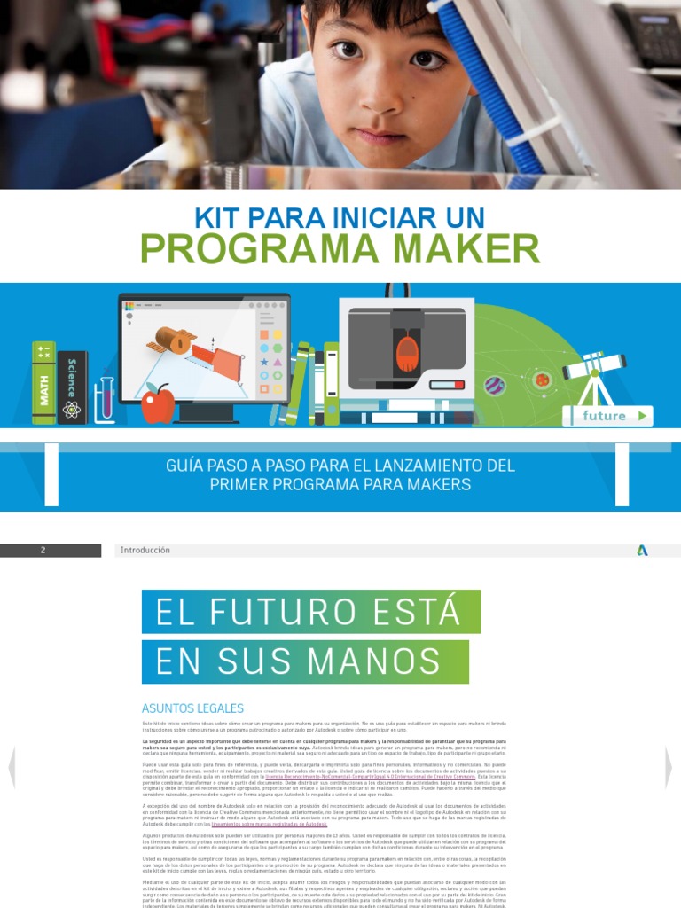 Guía para Crear Programas Maker | PDF | Creative Commons | Aprendizaje