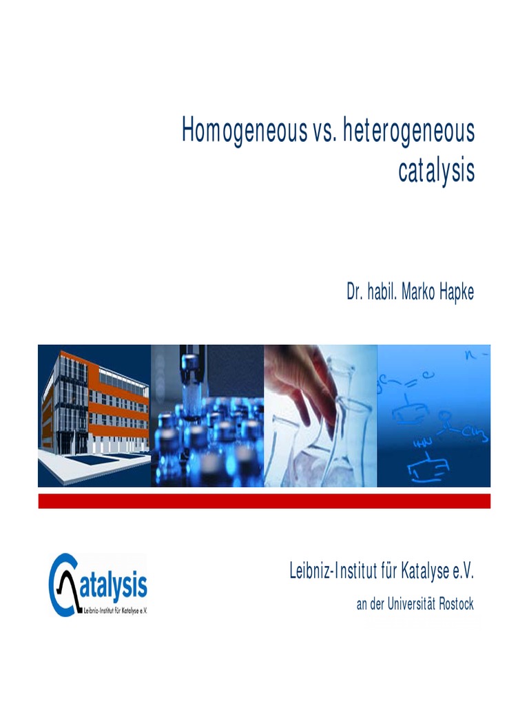 Solvent Selection in Catalysis | PDF | Catalysis | Chemical Reactions