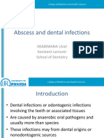 Dental Abscess and Infections