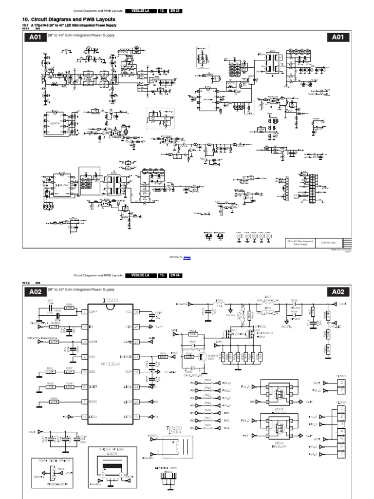 Philips 32pfl3008h-12 Power Supply 17ips19 5 SCH | PDF.