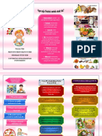 Leaflet Nutrisi Anak Pra Sekolah