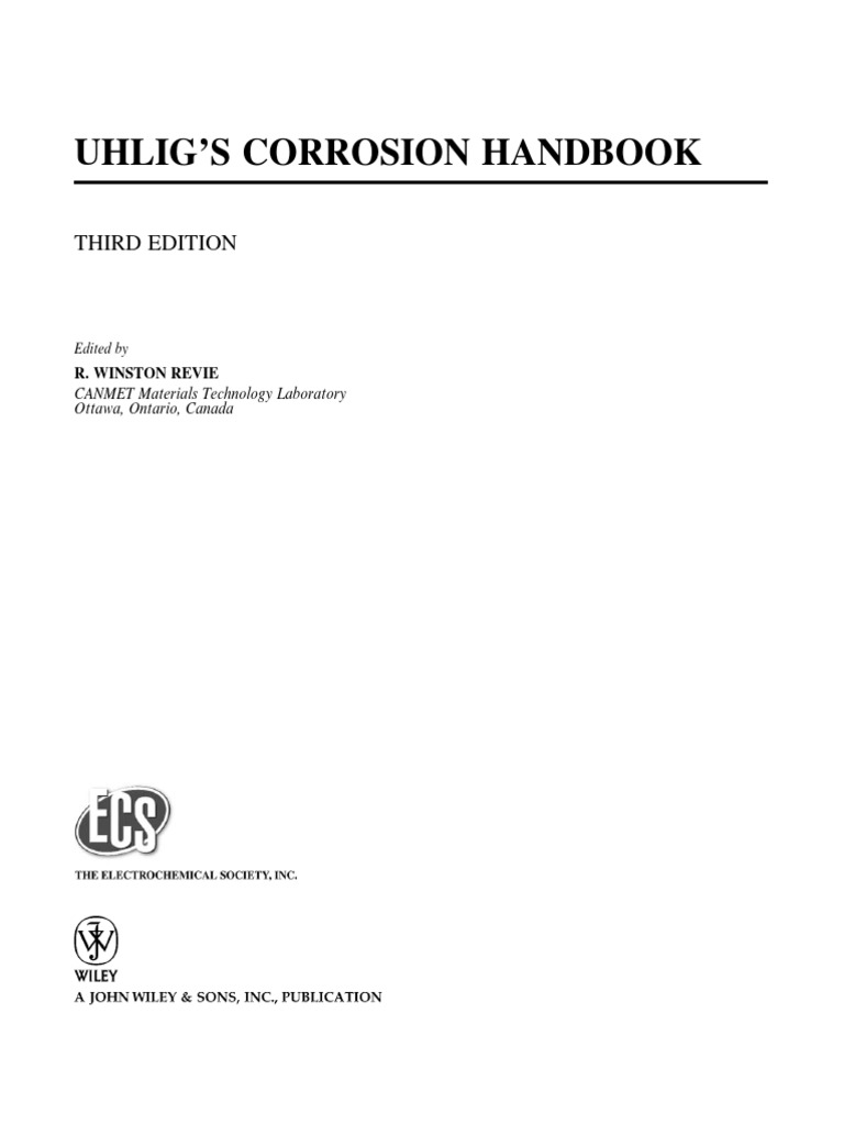Uhligs Corrosion Handbook 5 | PDF