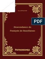 Descendance de François de Bouillanne