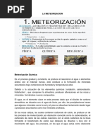 METEORIZACION