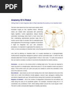 Anatomy of A Robot