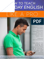 How To Teach Everyday English Like A Pro PDF