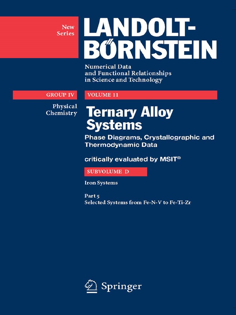 (LandoltBörnstein Group IV Physical Chemistry 11D5 _ Physical