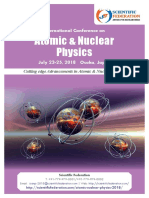 Atomic & Nuclear Physics: International Conference On