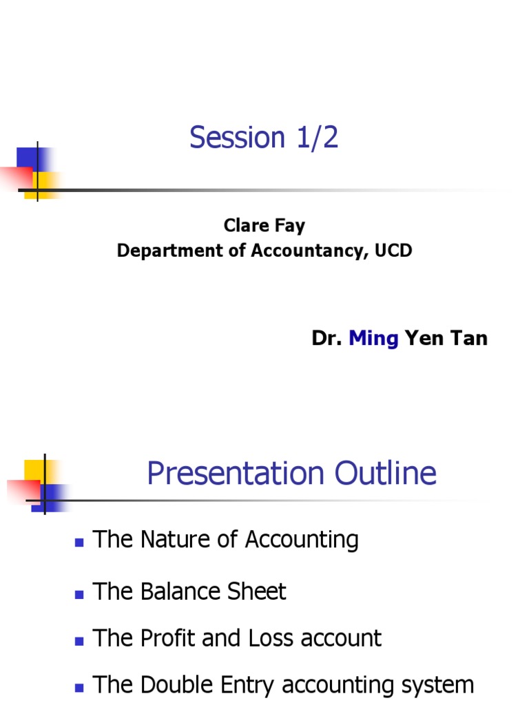 Sess 1 & 2 Basic Accounting | PDF | Balance Sheet | Expense