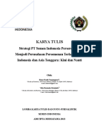 Strategi PT Semen Indonesia Persero TBK Menjadi Perusahaan Persemenan Terkemuka Di Indonesia Dan Asia Tenggara Kini Dan Nanti