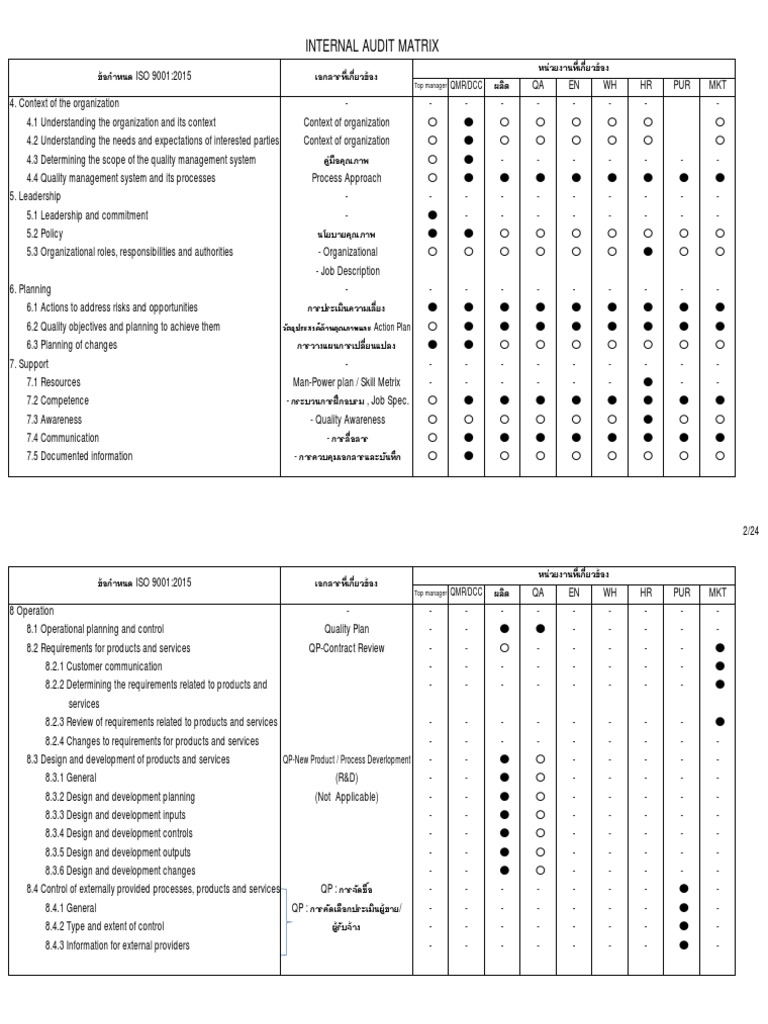 internal-audit-matrix