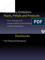 Pulm Embolism Pearls Pitfalls Protocols 1