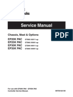 Caterpillar Cat EP25K PAC Forklift Lift Trucks Service Repair Manual SNETB8C-50001 and Up PDF