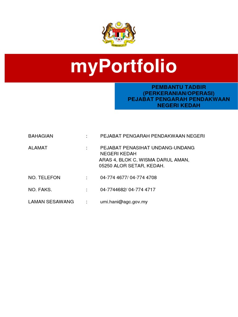 Fortfolio Umi Hani 1  PDF