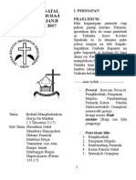 Ibadah Natal Remaja & Pemuda