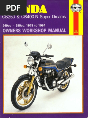 Manuale Honda cb400n PDF | PDF