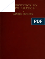 An Invitation To Mathematics (1882)
