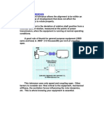 Alignment Tolerances