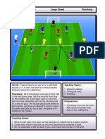 8 V 4, Mid Line Shots Large Sided Finishing